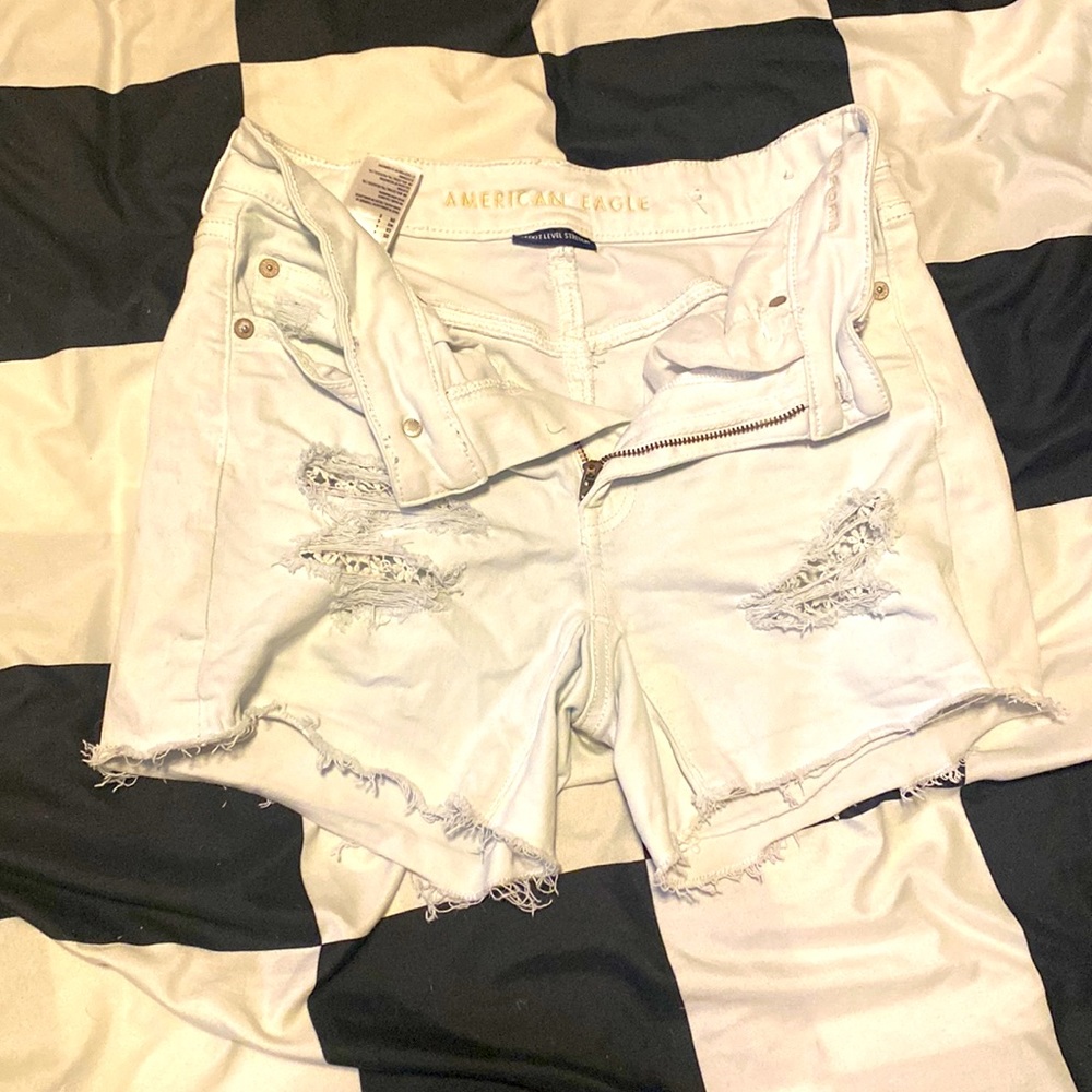 white shorts